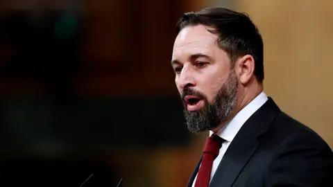 El líder de Vox, Santiago Abascal El líder de Vox, Santiago Abascal