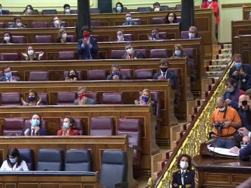 Pablo Casado le dice a Abascal que vota no a la moción de censura de Vox porque es un seguro de vida para Pedro Sánchez