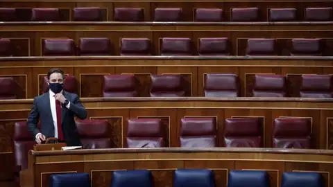 Santiago Abascal en el Congreso de los Diputados Santiago Abascal en el Congreso de los Diputados