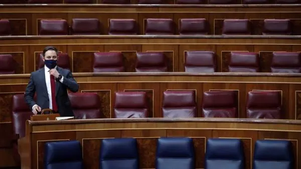 Santiago Abascal en el Congreso de los Diputados Santiago Abascal en el Congreso de los Diputados