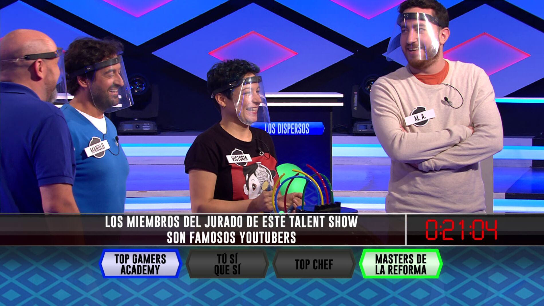 La graciosa ocurrencia de &lsquo;Los dispersos&rsquo; en su primera bomba sobre un programa: &ldquo;Era un chiste protestante&rdquo;