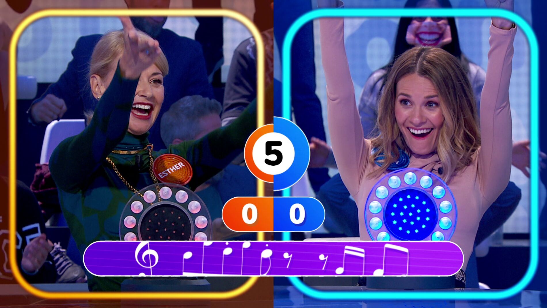 Esther Arroyo y Elena Ballesteros protagonizan un duelo ‘Duro de pelar’ en ‘Pasapalabra’