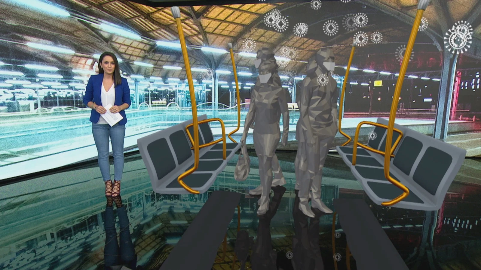 El CSIC recomienda viajar en silencio en el metro para evitar el contagio por coronavirus Metro
