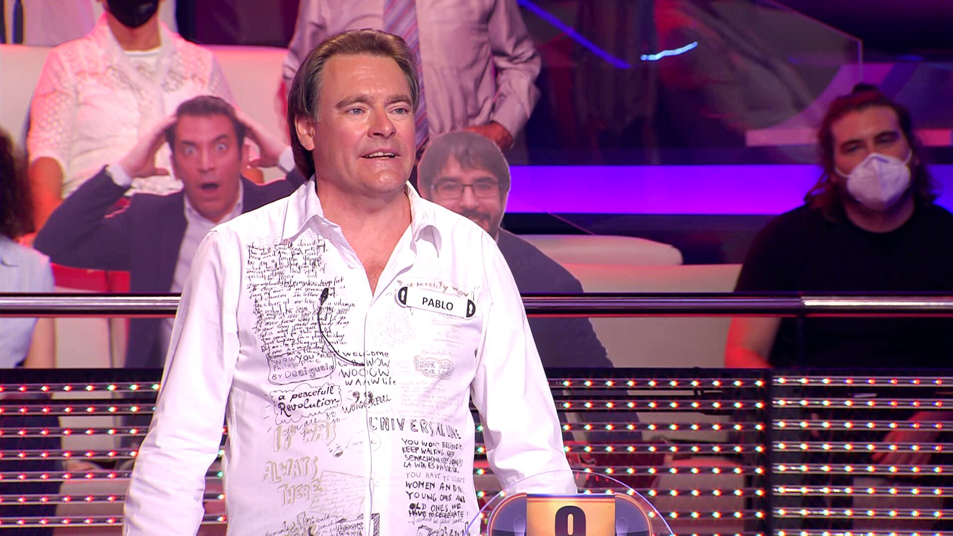 Arturo Valls y Pablo llenan de carcajadas el plató de ‘¡Ahora caigo!’