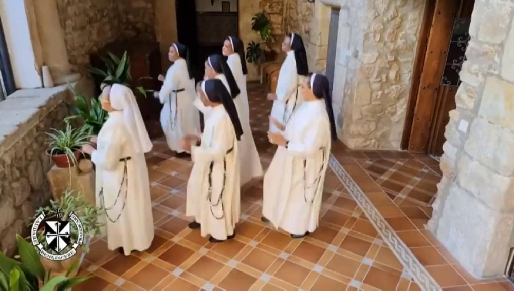 Las monjas de clausura de Trujillo recuerdan que la esperanza no debe perderse a golpe de baile con la canción 'Jerusalema'