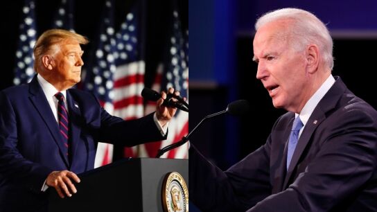 Donald Trump y Joe Biden