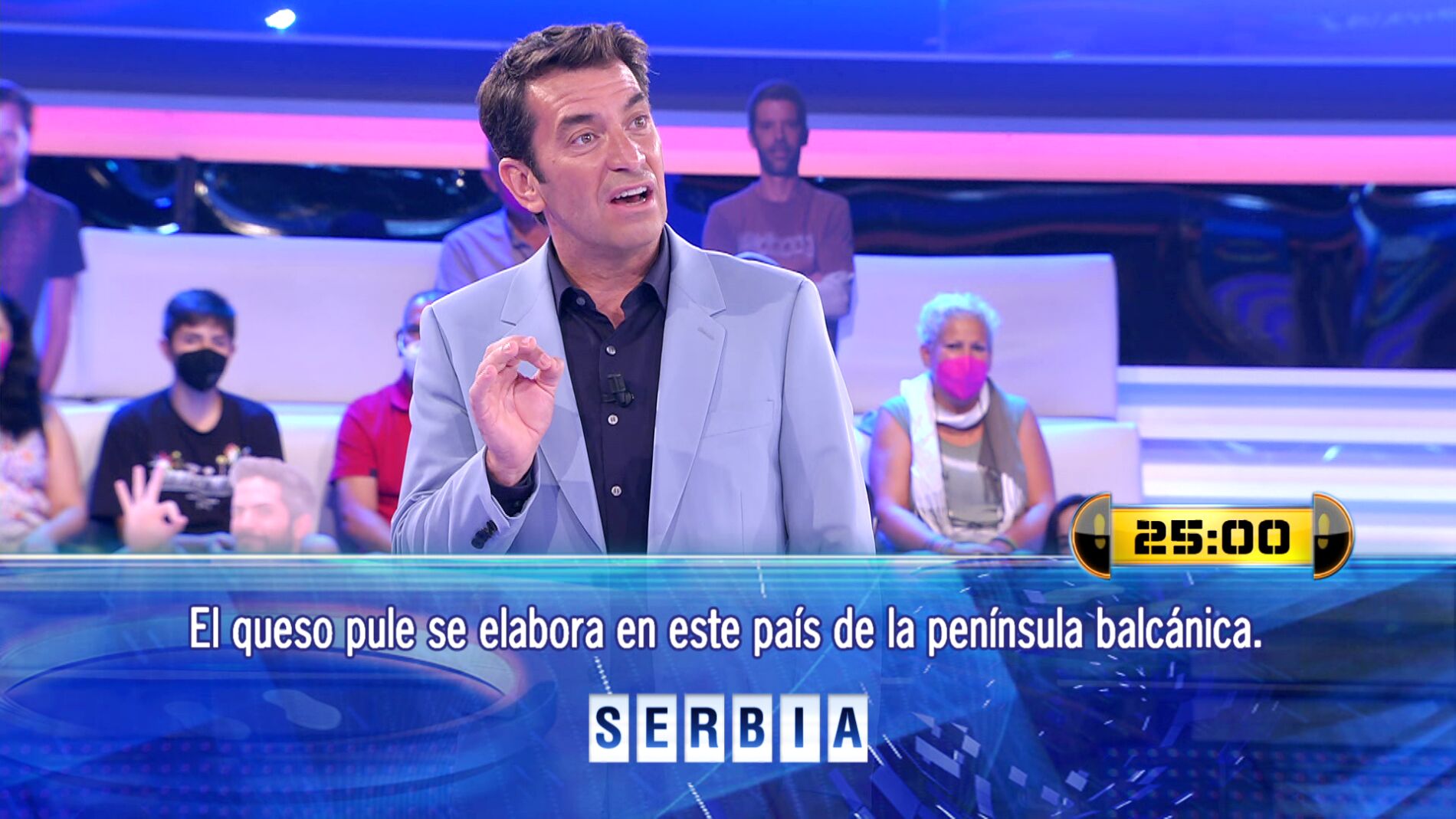 Una an&eacute;cdota provoca el enfado de Arturo Valls con el p&uacute;blico de &lsquo;&iexcl;Ahora caigo!&rsquo;