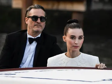 Rooney Mara y Joaquin Phoenix Rooney Mara y Joaquin Phoenix