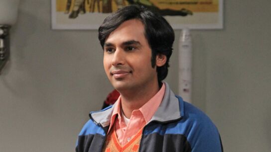 Kunal Nayyar como Raj en 'The Big Bang Theory'