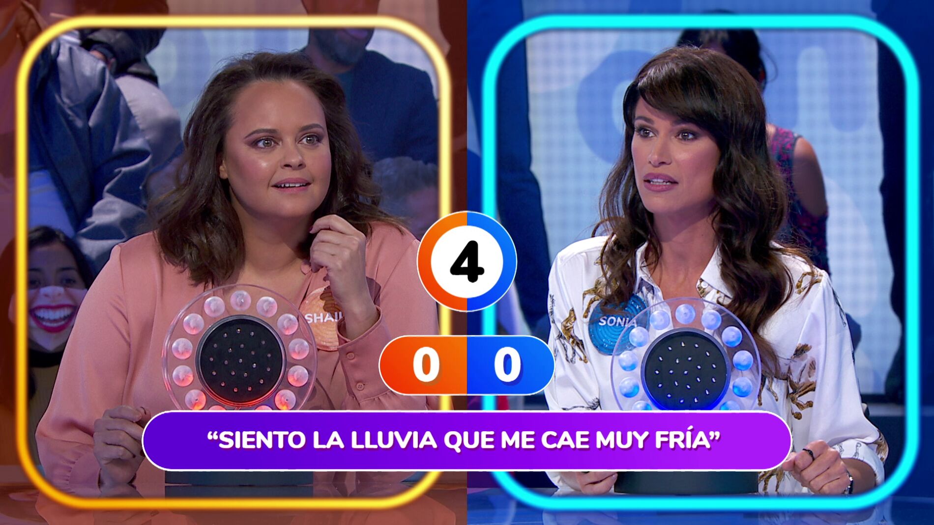 Roberto Leal provoca la “agonía” de Sonia Ferrer y Shaila Dúrcal que terminan ‘Llorando por ti’ en ‘La Pista’