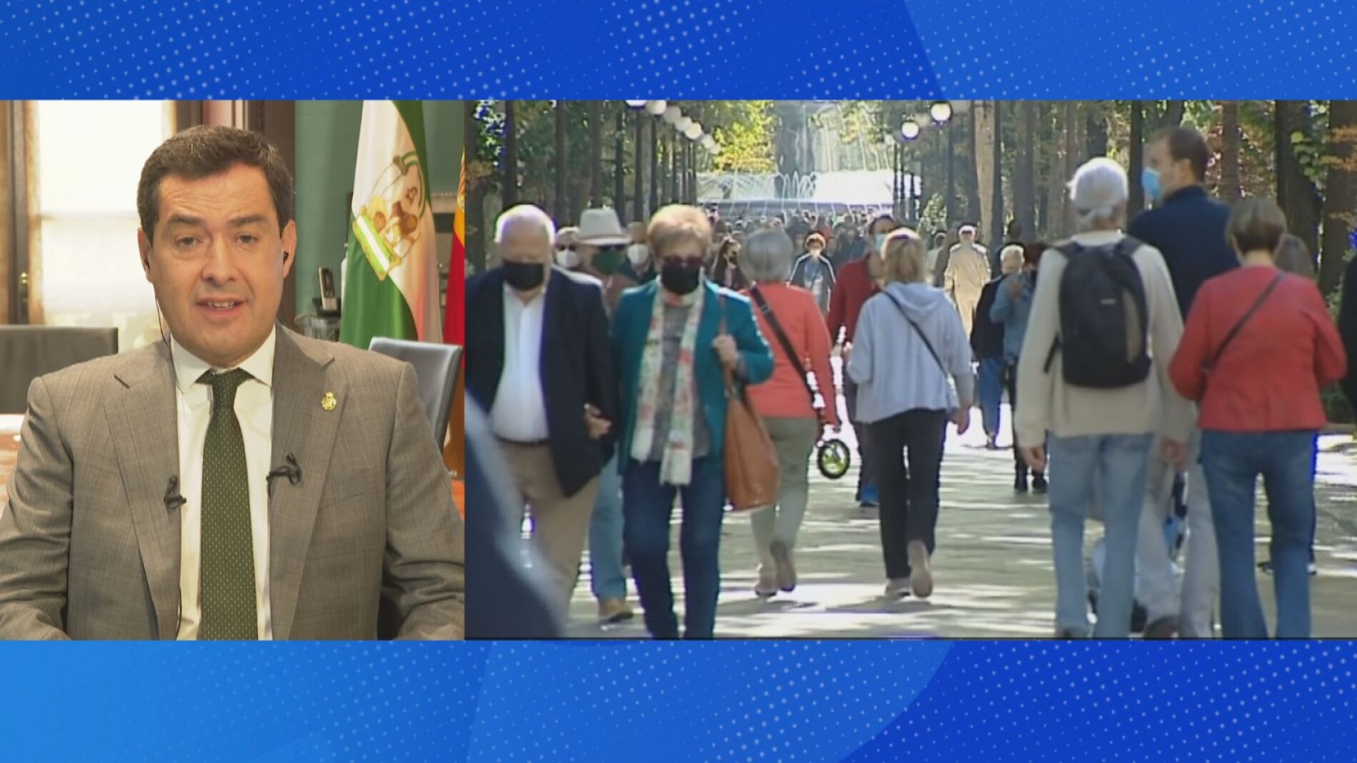 Juanma Moreno, presidente de la Junta de Andaluc&iacute;a en Espejo P&uacute;blico