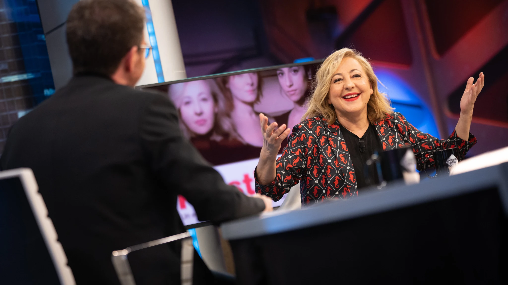 Carmen Machi bromea en 'El Hormiguero 3.0' con su paradis&iacute;aco confinamiento en Isla Mauricio