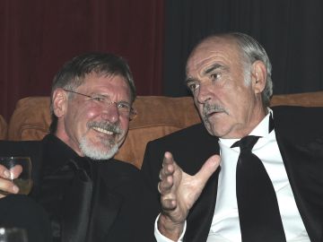 Harrison Ford y Sean Connery