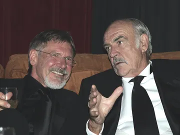 Harrison Ford y Sean Connery Harrison Ford y Sean Connery