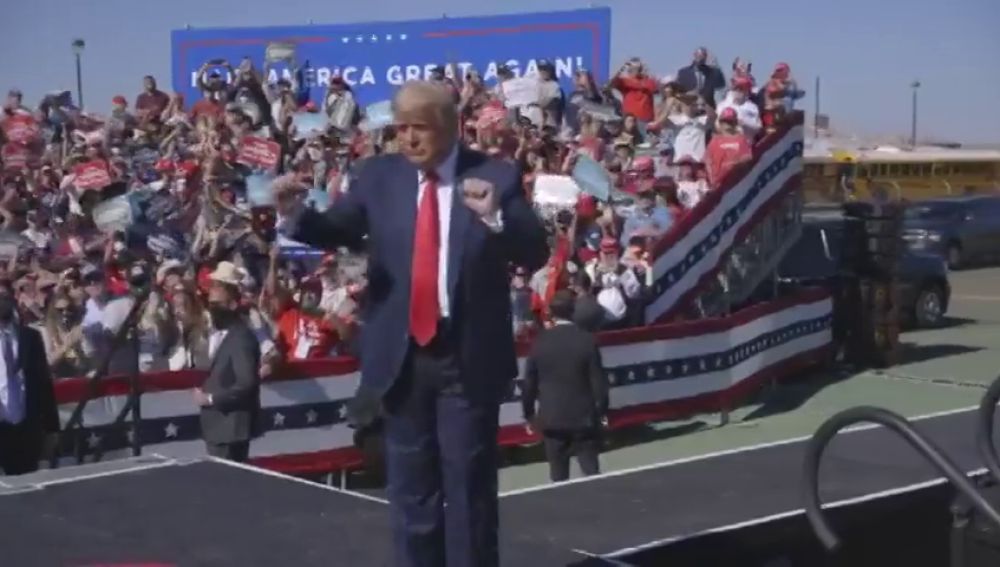 Donald Trump recopila en un vídeo sus bailes de la campaña de las elecciones de Estados Unidos 
