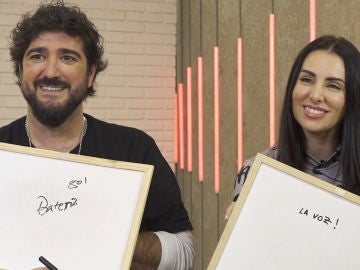 Antonio Orozco y Mala Rodríguez, cómplices durante el juego de 'La Voz': "¿Eres un romántico?"