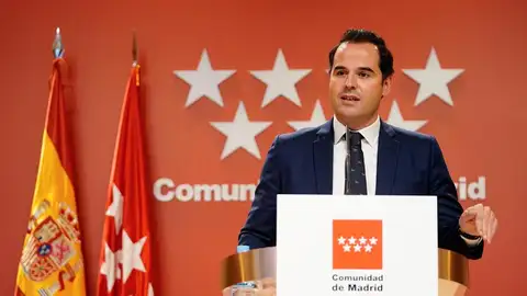 El vicepresidente, consejero de Deportes, Transparencia y portavoz de la Comunidad de Madrid, Ignacio Aguado. El vicepresidente, consejero de Deportes, Transparencia y portavoz de la Comunidad de Madrid, Ignacio Aguado.