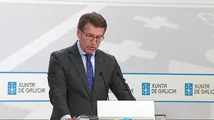 El presidente de la Xunta de Galicia, Alberto Núñez Feijóo. FEIJOO