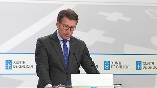 El presidente de la Xunta de Galicia, Alberto Núñez Feijóo. FEIJOO