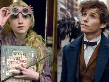 Luna Lovegood y Newt Scamander del universo 'Harry Potter' Luna Lovegood y Newt Scamander del universo 'Harry Potter'
