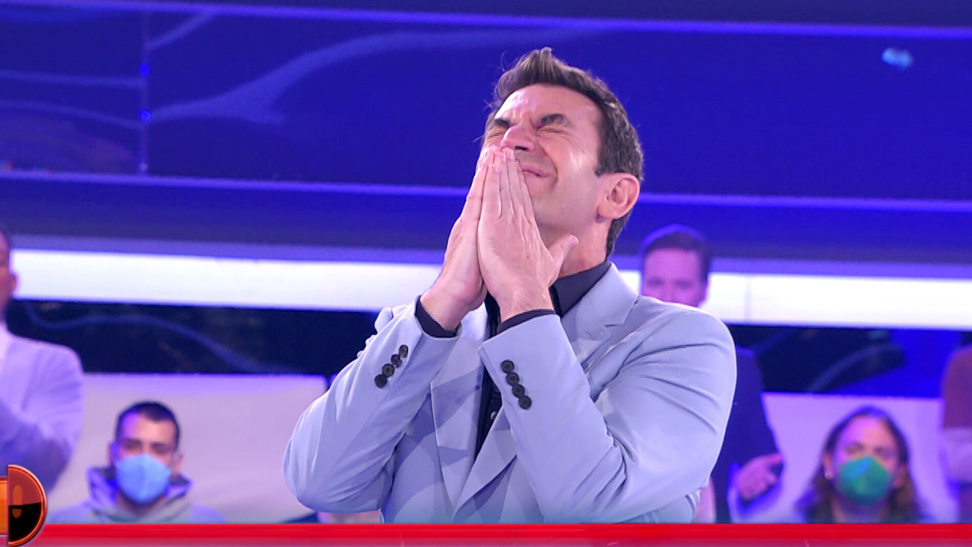 Arturo Valls, asombrado por el desconocimiento musical de un concursante de &lsquo;&iexcl;Ahora caigo!&rsquo;