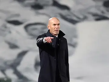 El entrenador del Real Madrid, Zinedine Zidane. El entrenador del Real Madrid, Zinedine Zidane.