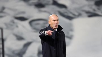 El entrenador del Real Madrid, Zinedine Zidane. 