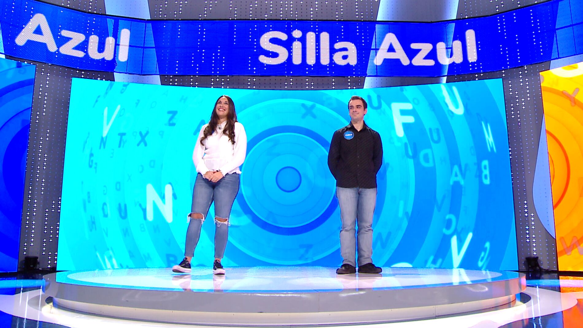 Nervios en la &lsquo;Silla Azul&rsquo;: Pablo y Bea se juegan ser concursantes de &lsquo;Pasapalabra&rsquo;