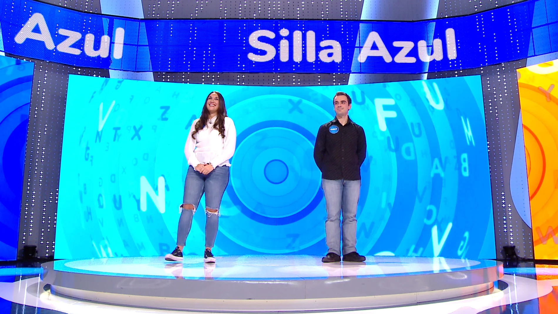 Nervios en la ‘Silla Azul’: Pablo y Bea se juegan ser concursantes de ‘Pasapalabra’