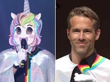 Ryan Reynolds en 'King of Masked Singer' Corea Ryan Reynolds en 'King of Masked Singer' Corea