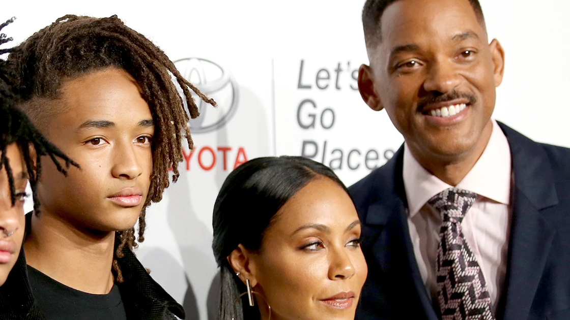 Jaden Smith junto a Jada Pinkett y Will Smith Jaden Smith junto a Jada Pinkett y Will Smith