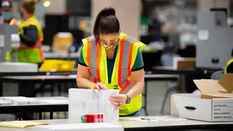 Conteo de votos en las elecciones de EEUU Conteo de votos en las elecciones de EEUU