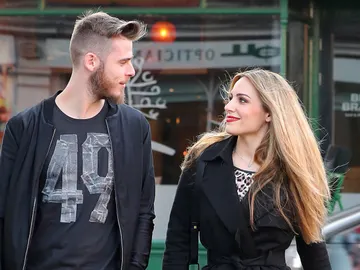 Edurne y David De Gea Edurne y David De Gea