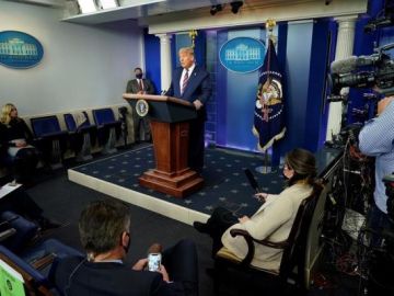 Trump en la Casa Blanca