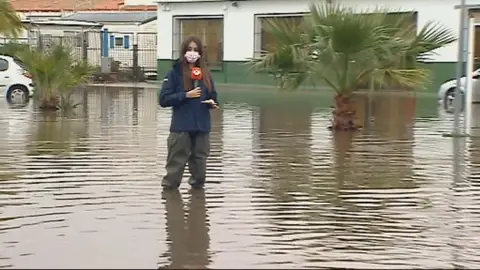 En Sueca se llegaron a acumular más de 500 litros por metro cuadrado Los efectos del temporal