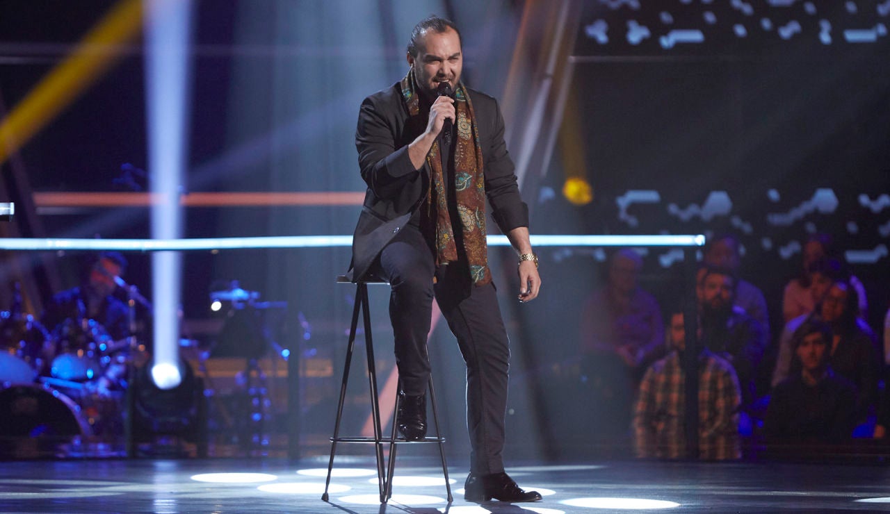 Antonio Villar canta ‘Mediterráneo’ en los Asaltos de ‘La Voz’
