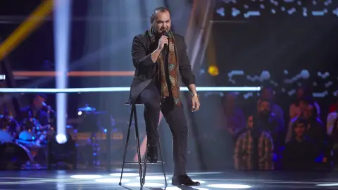 Antonio Villar canta ‘Mediterráneo’ en los Asaltos de ‘La Voz’ Antonio Villar canta ‘Mediterráneo’ en los Asaltos de ‘La Voz’