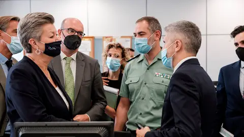 El ministro del Interior, Fernando Grande-Marlaska El ministro del Interior, Fernando Grande-Marlaska