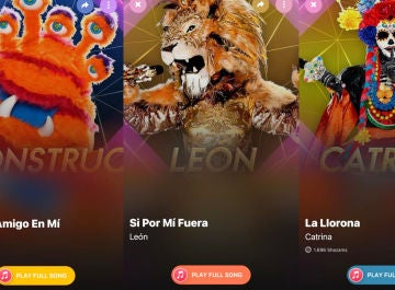 'Mask Singer' en Shazam