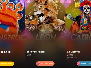 'Mask Singer' en Shazam 'Mask Singer' en Shazam
