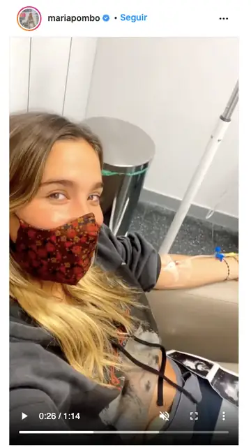 María Pombo en el hospital por fuertes contracciones La influencer ya está de siete meses