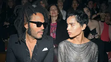 Lenny Kravitz y su hija Zoe Kravitz