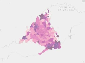 Nuevas zonas básicas de salud con restricciones en Madrid