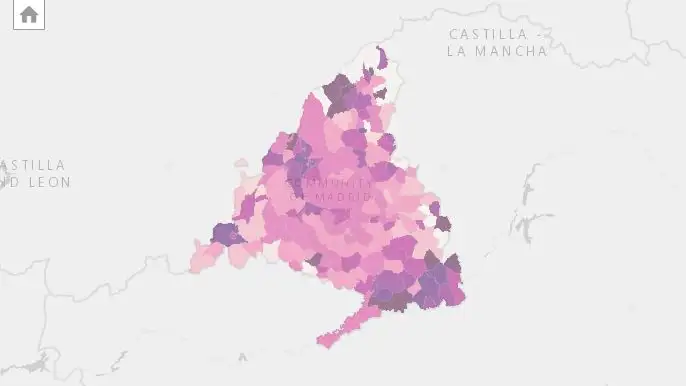 Nuevas zonas b&aacute;sicas de salud con restricciones en Madrid