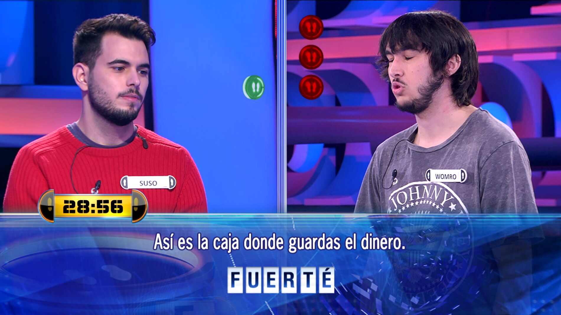 La fuerza del Tirol se queda sin efecto en '¡Ahora caigo!': "Vaya comodín más tonto se nos ha ido"