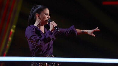 María Cortés canta ‘Aire de molino’ en los Asaltos de ‘La Voz’