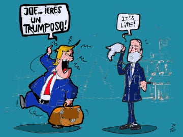 La victoria de Joe Biden en las elecciones de EEUU, en la viñeta gráfica de Alfredo Boto-Hervás