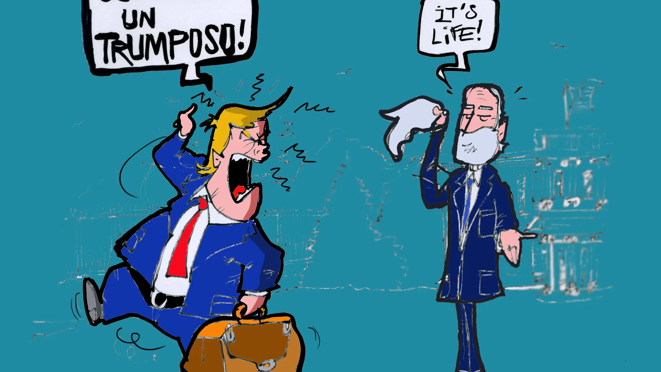 La victoria de Joe Biden en las elecciones de EEUU, en la viñeta gráfica de Alfredo Boto-Hervás La victoria de Joe Biden en las elecciones de EEUU, en la viñeta gráfica de Alfredo Boto-Hervás