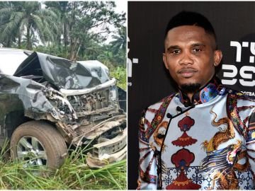 Samuel Eto'o, involucrado en un accidente en Camerún