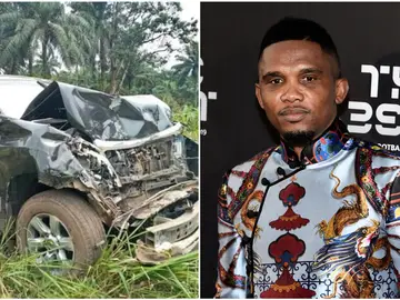 Samuel Eto'o sufre un accidente en Camerún Samuel Eto'o sufre un accidente en Camerún